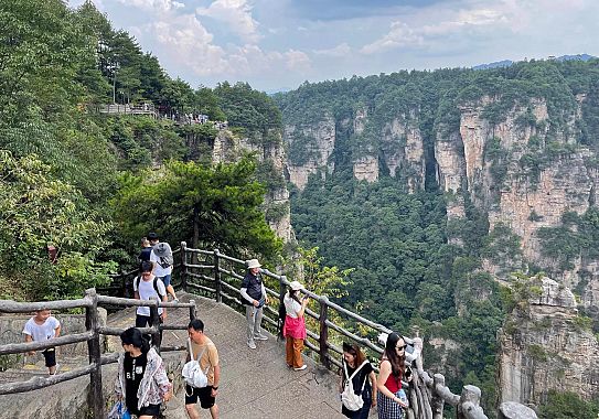 Il Parco di Zhangjiajie-Wulinyuan, in Cina - foto Blue Lama