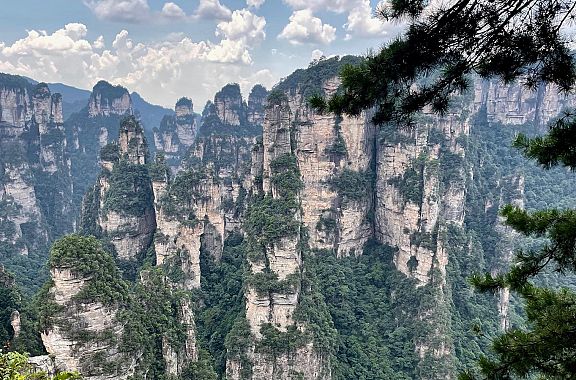 Il Parco di Zhangjiajie-Wulinyuan, in Cina - foto Blue Lama