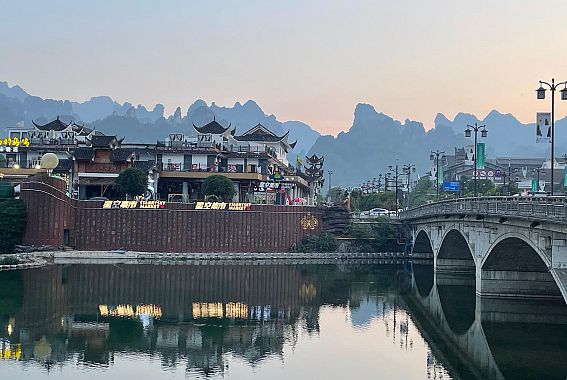 il sobborgo di Wulinyuan - foto Blue Lama
