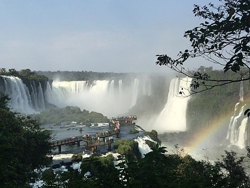 Le cascate di Iguaz&ugrave; - foto Blue Lama
