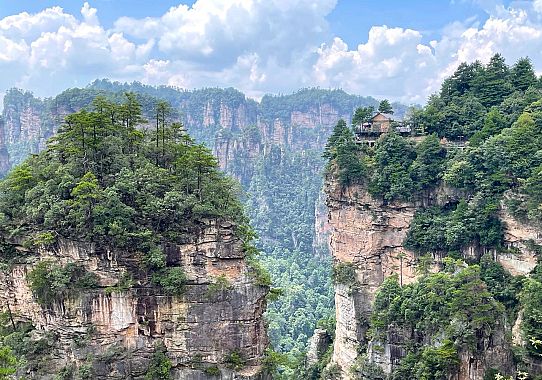 Il Parco di Zhangjiajie-Wulinyuan, in Cina - foto Blue Lama